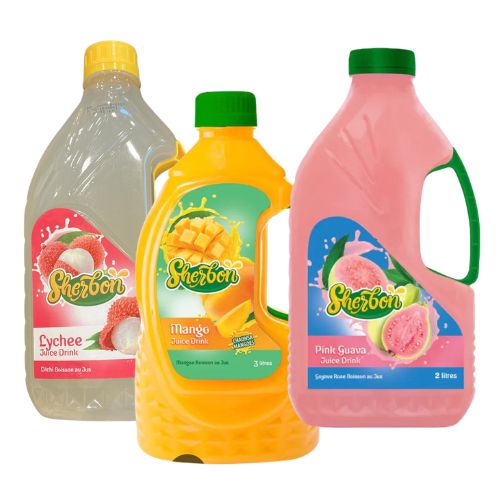 Sherbon Juice (Lychee/Pink Guava/Chaunsa Mango)